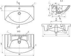 Misty Тумба с раковиной Чегет 75 белая – фотография-6
